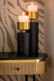 Console Ironville 2-drawers (Gold)