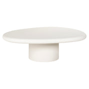 Coffee table Bloomstone white 110x90