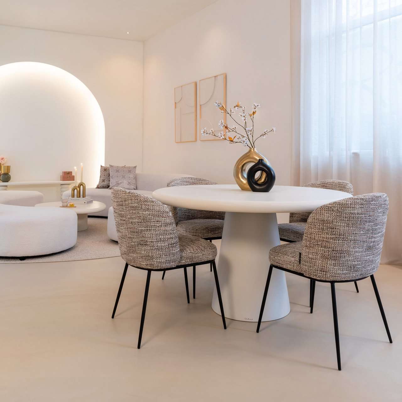 Vase Felice black (Black)