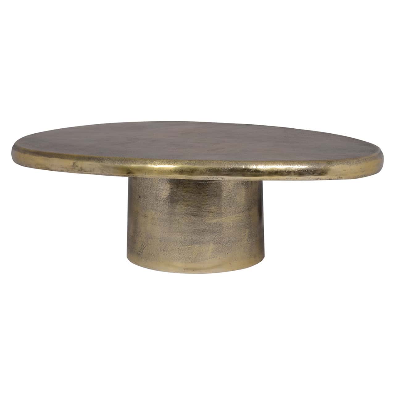 Mesa de centro Pulitzer (oro cepillado)
