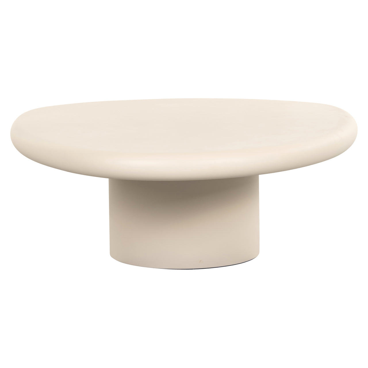 Coffee table Clayton beige 110x90