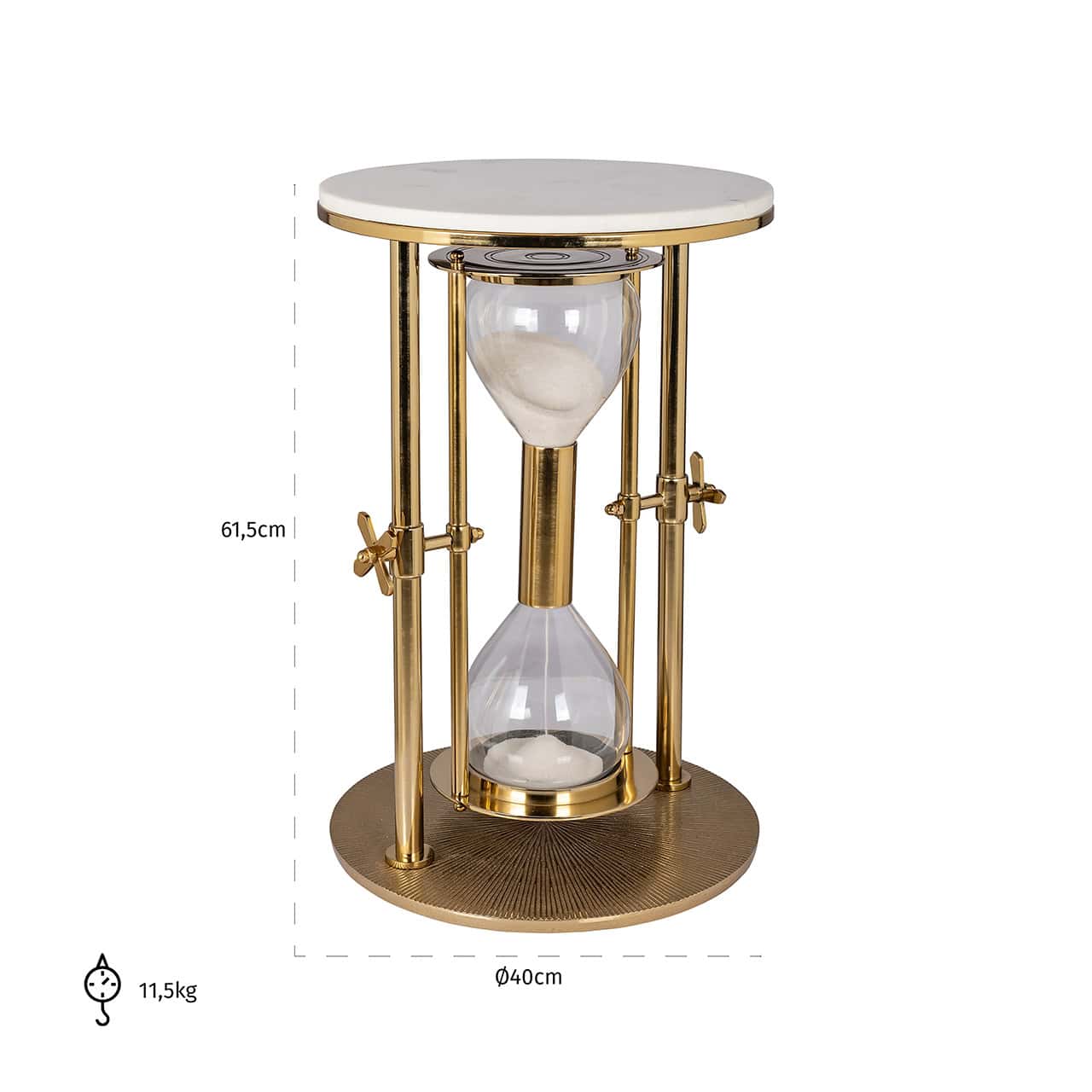End table Tempus (Gold)