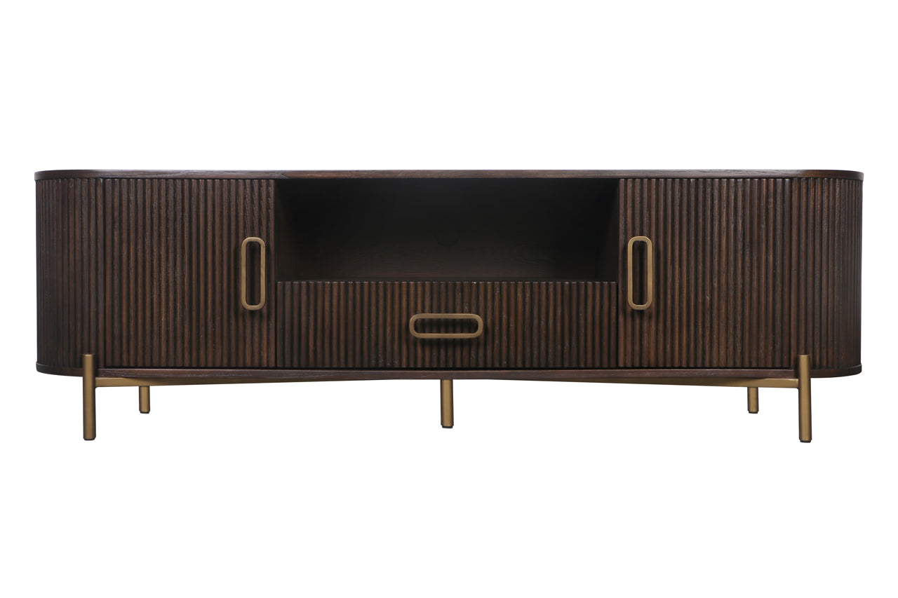 TV cabinet Luxor brown