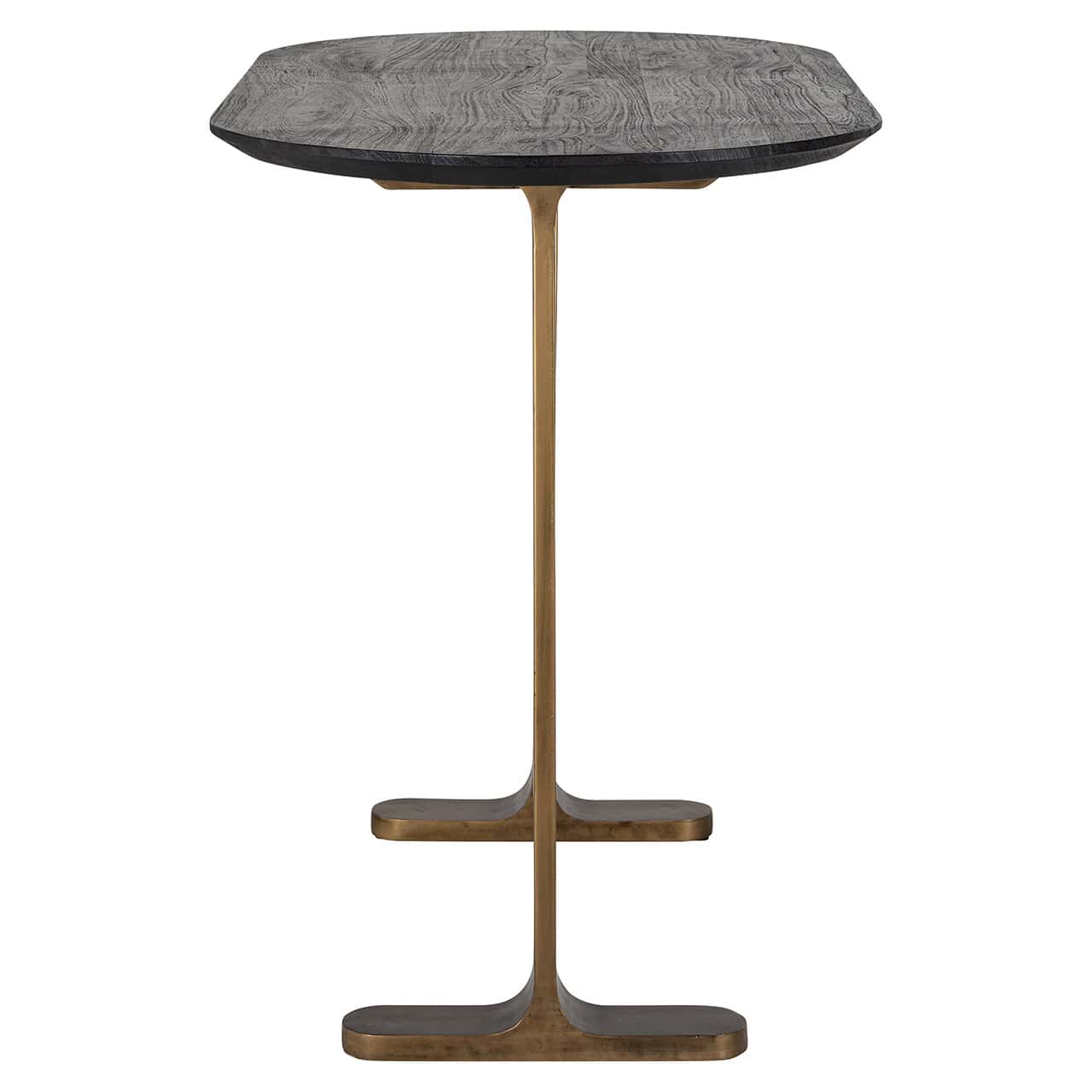 Mesa de bar Revelin 140 (Negro/dorado)