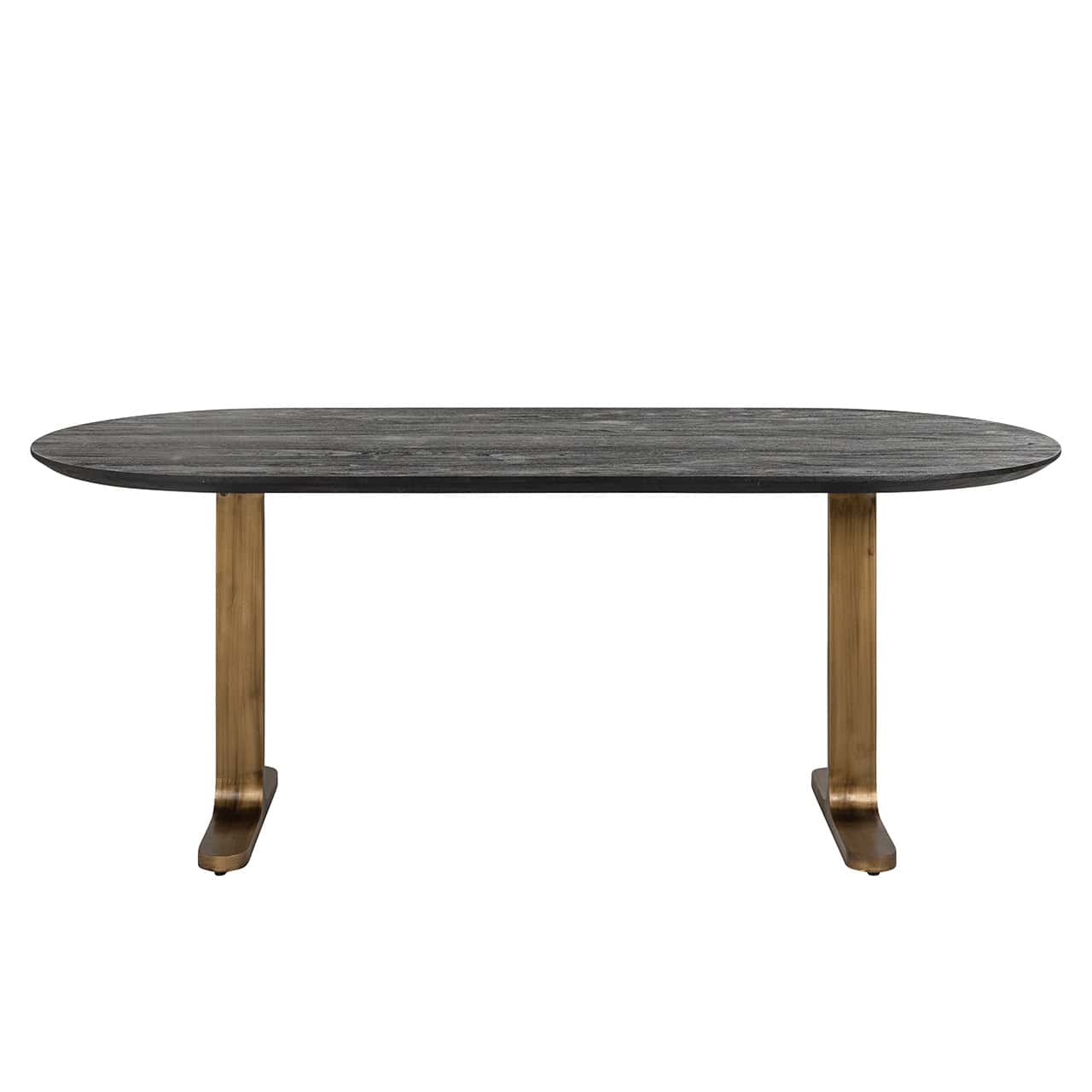 Mesa de comedor Revelin 235 (Negro/dorado)