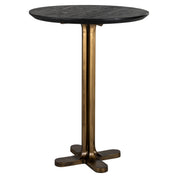 Bar table Revelin black/gold 81Ø