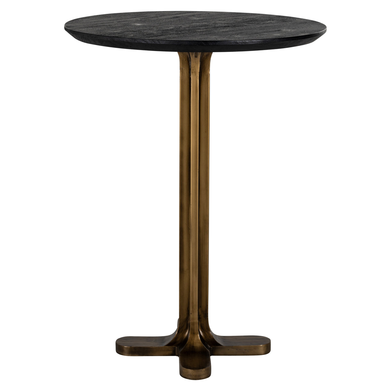 Bar table Revelin black/gold 81Ø
