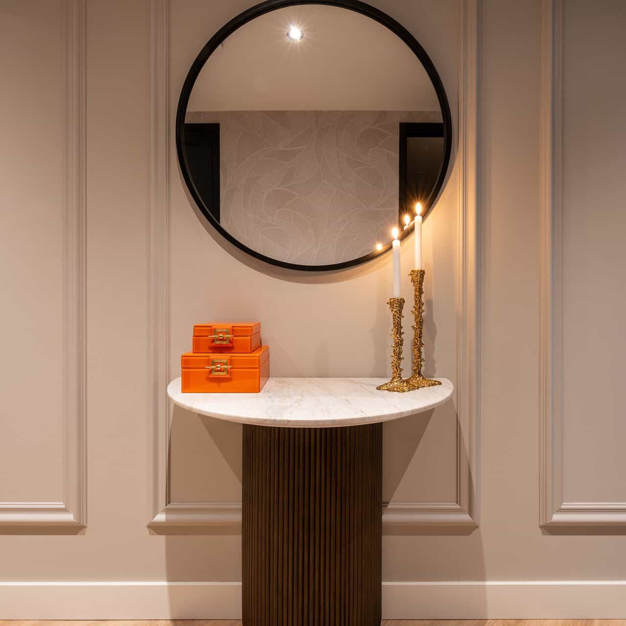 Consola Mayfield (Marrón)