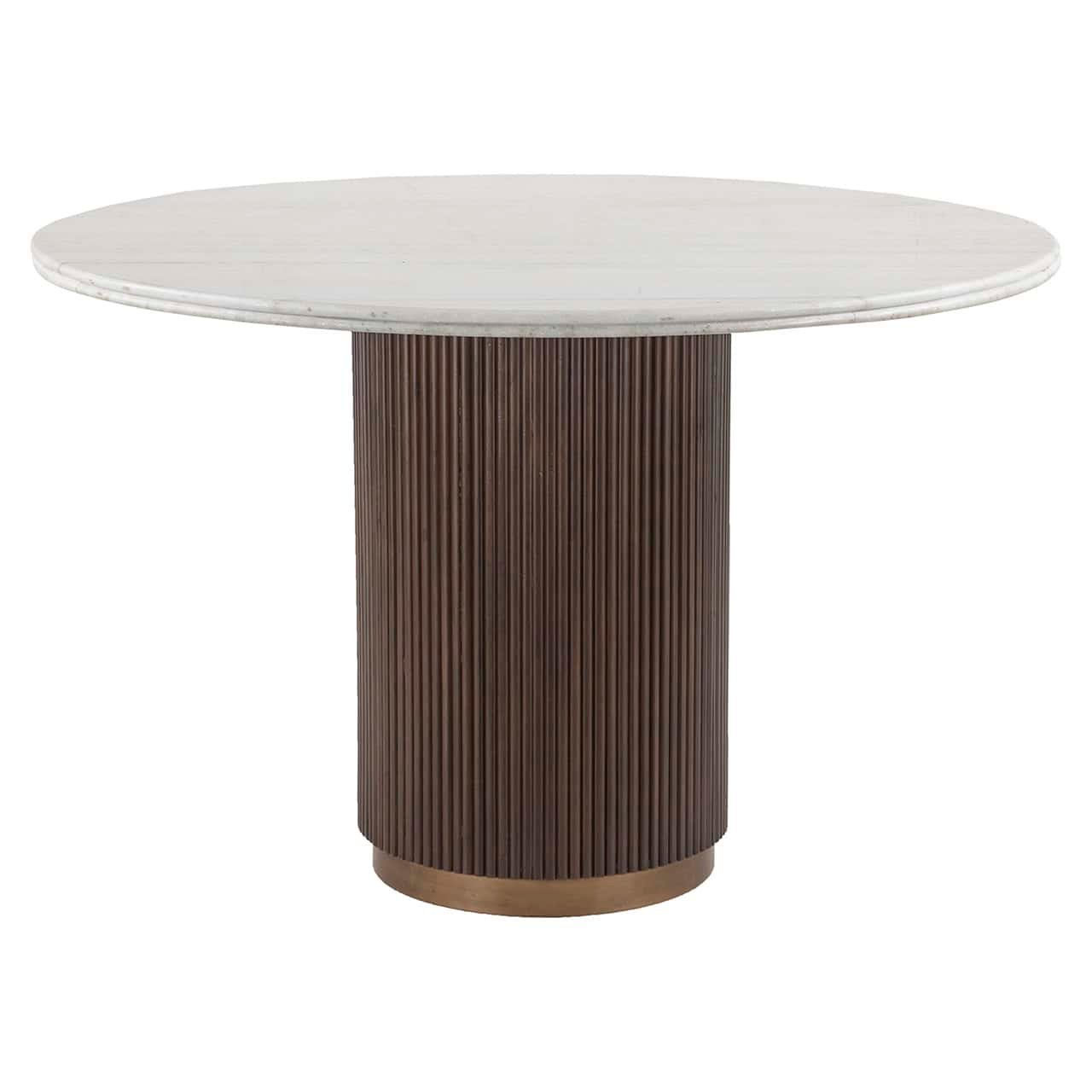Mesa de comedor Mayfield 120Ø (Marrón)