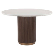 Mesa de comedor Mayfield 120Ø (Marrón)