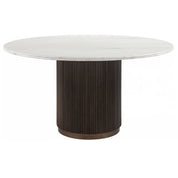 Dining table Mayfield brown 140Ø