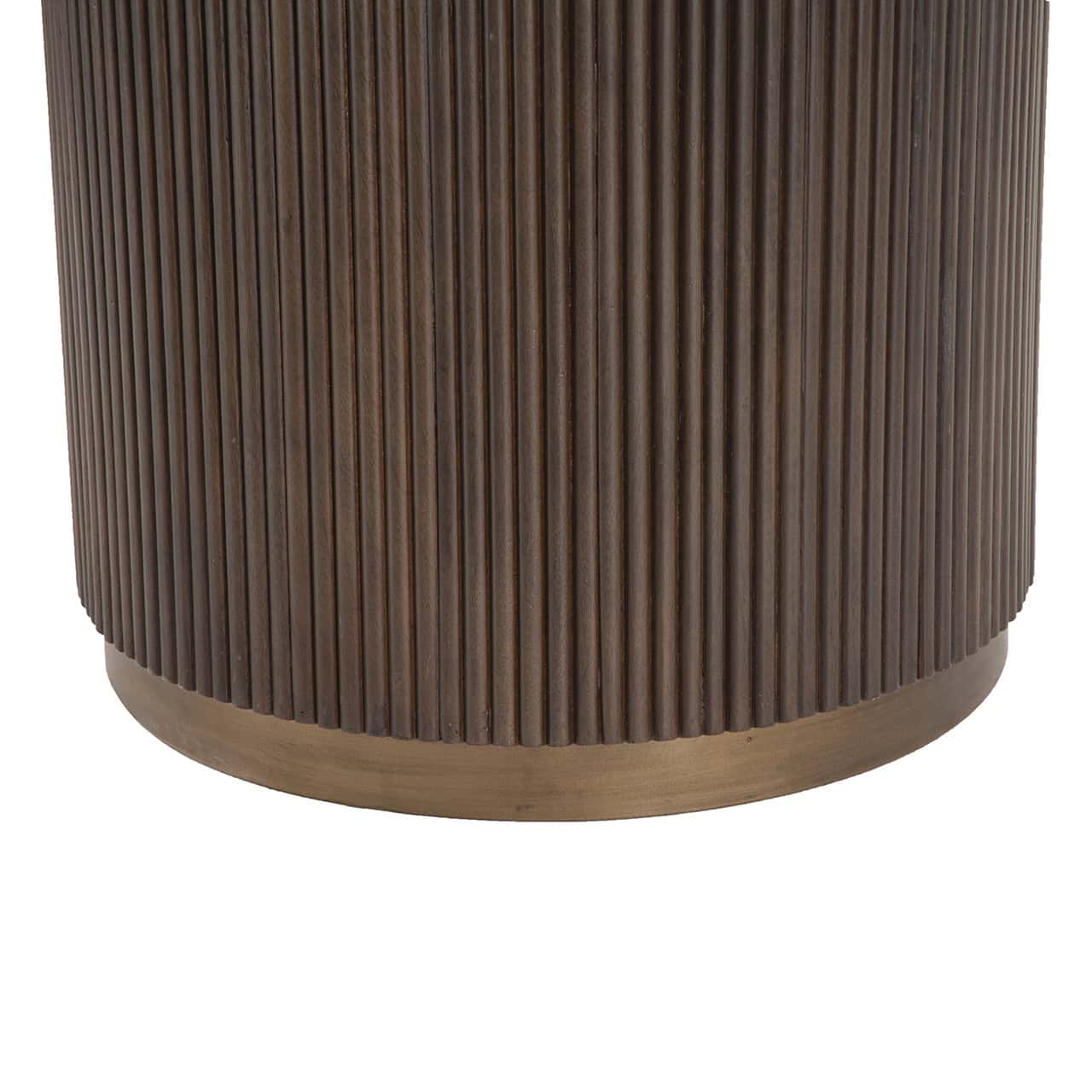 Mesa de comedor Mayfield 140Ø (Marrón)