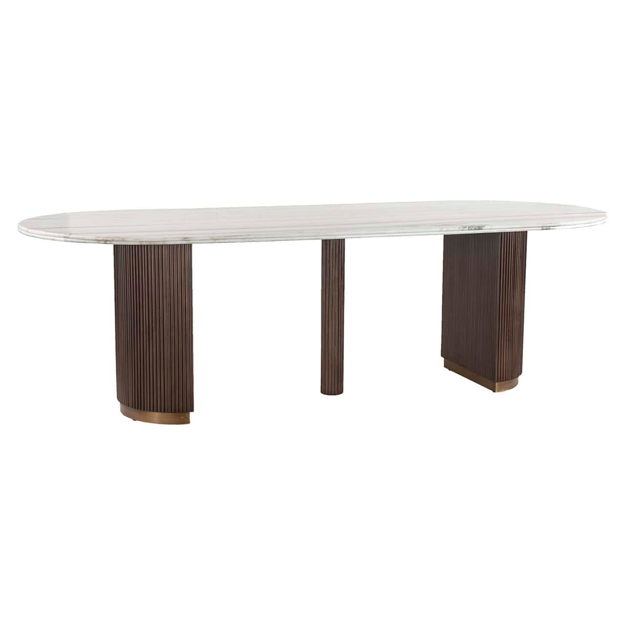 Mesa de comedor Mayfield 250 (Marrón)