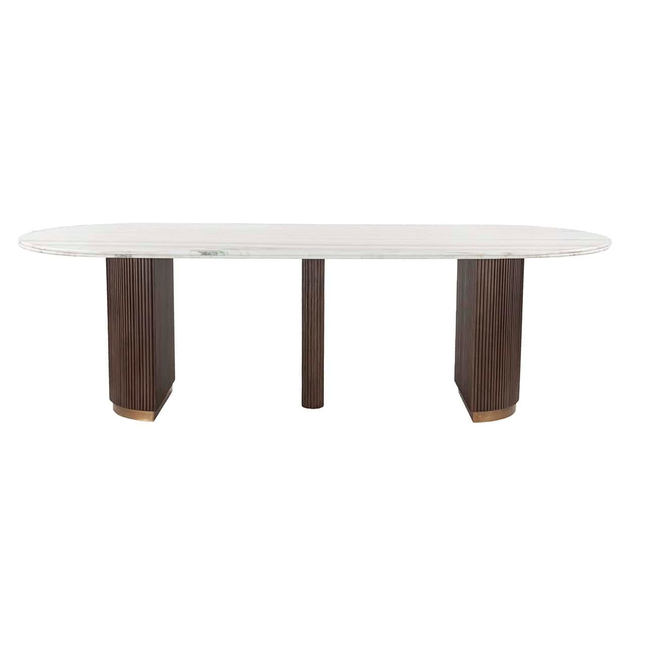 Mesa de comedor Mayfield 250 (Marrón)
