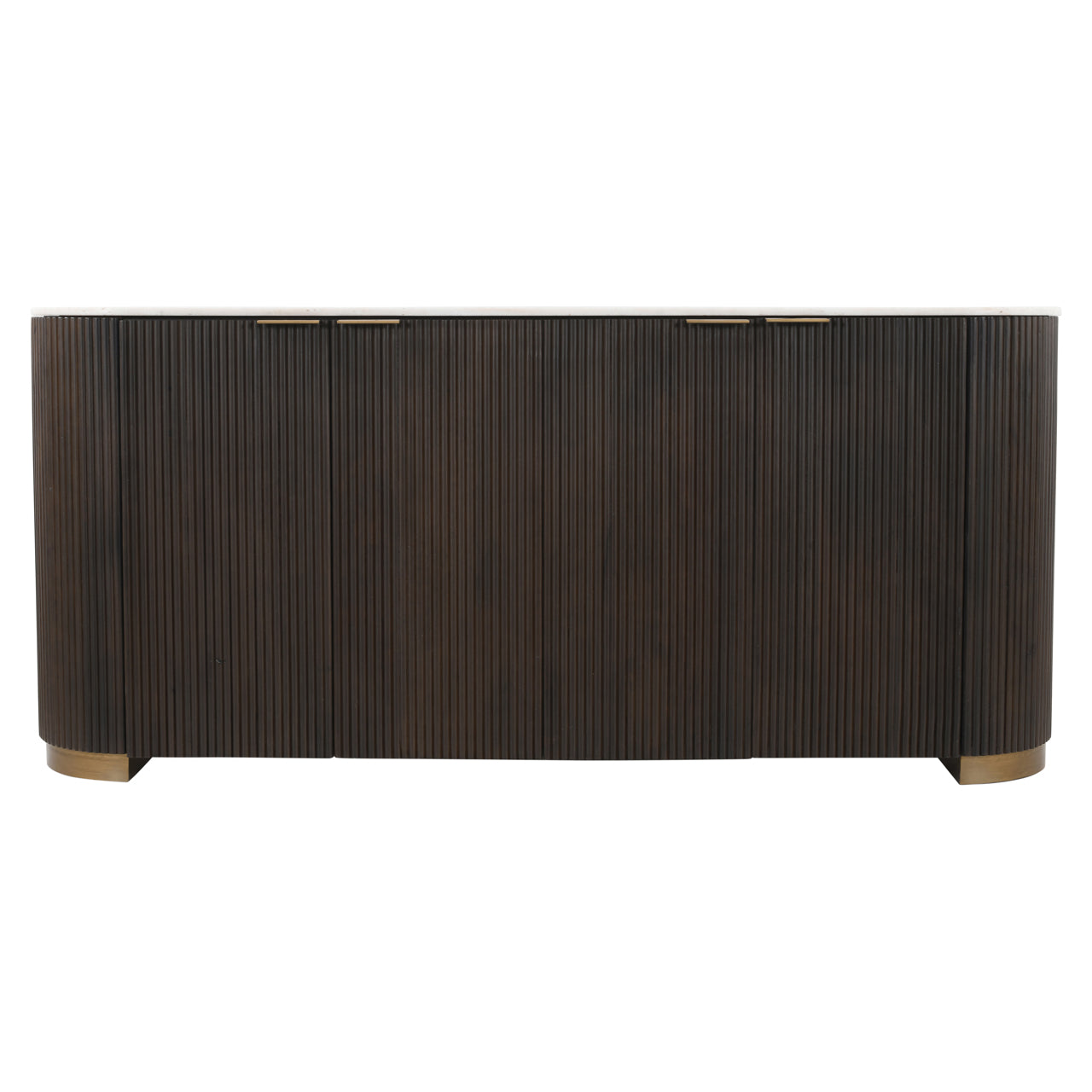 Sideboard Mayfield brown 4-doors