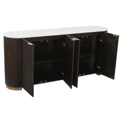 Sideboard Mayfield brown 4-doors