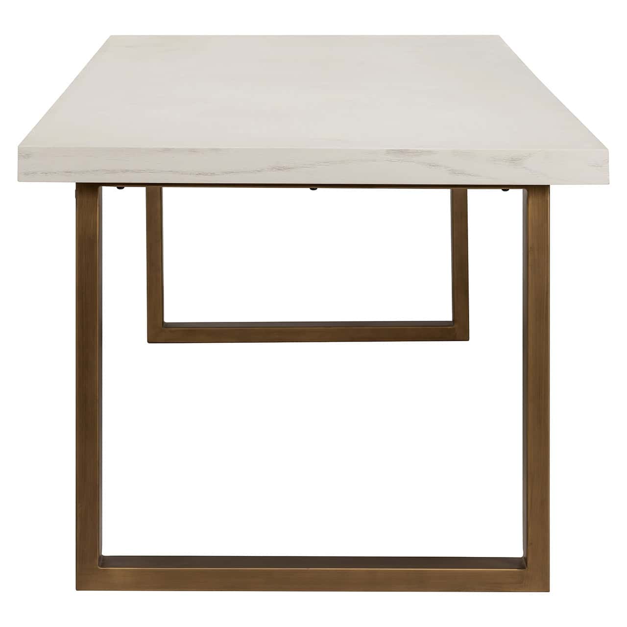 Mesa de comedor Whitebone latón 235 (Verona Grey)