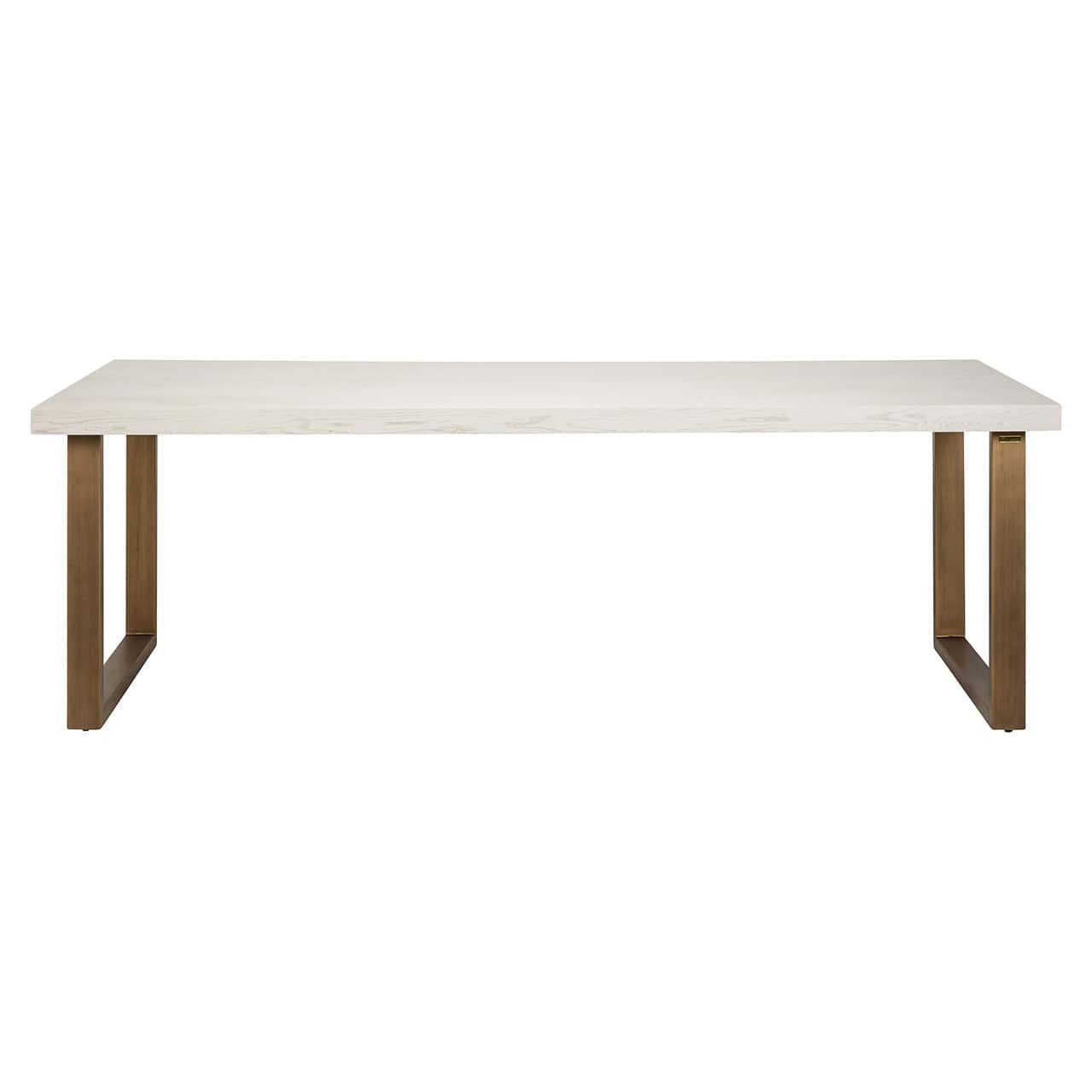 Mesa de comedor Whitebone latón 235 (Verona Grey)