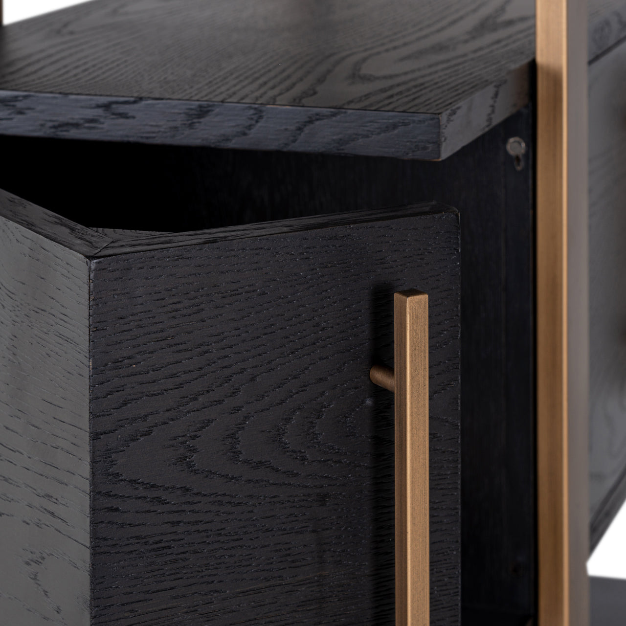 Display cabinet Cambon dark coffee