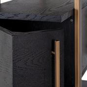 Display cabinet Cambon dark coffee
