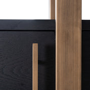 Display cabinet Cambon dark coffee