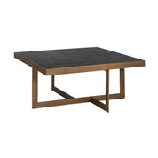 Coffee table Cambon dark coffee 90x90
