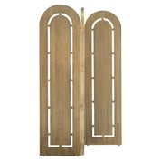 Roomdivider Macallen Brass finish painted (Brushed Gold)