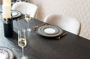 Dining table Fairmont black 270 (Dark coffee)