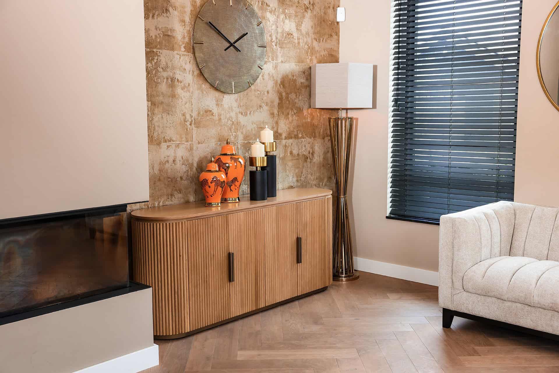 Aparador Belfort 4 puertas (Roble natural)