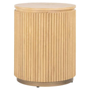 Mesa auxiliar Belfort 50Ø (Roble natural)