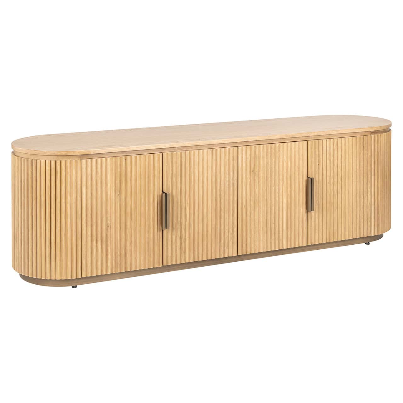 Mueble de TV Belfort 4 puertas (Roble natural)