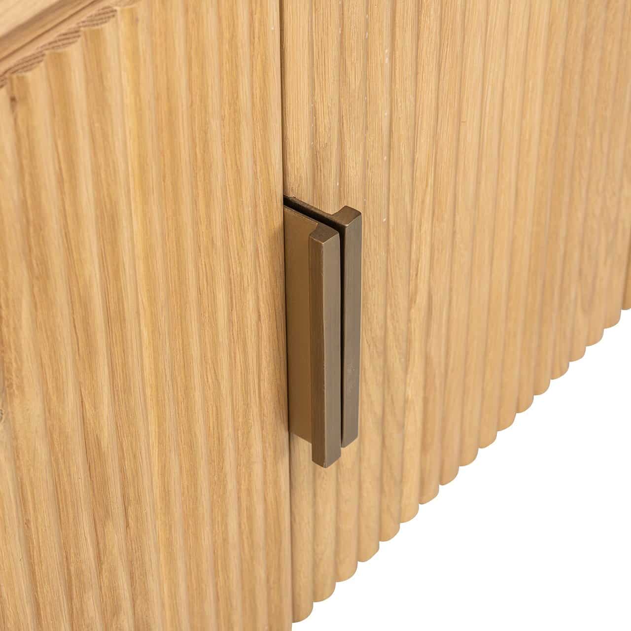 Mueble de TV Belfort 4 puertas (Roble natural)