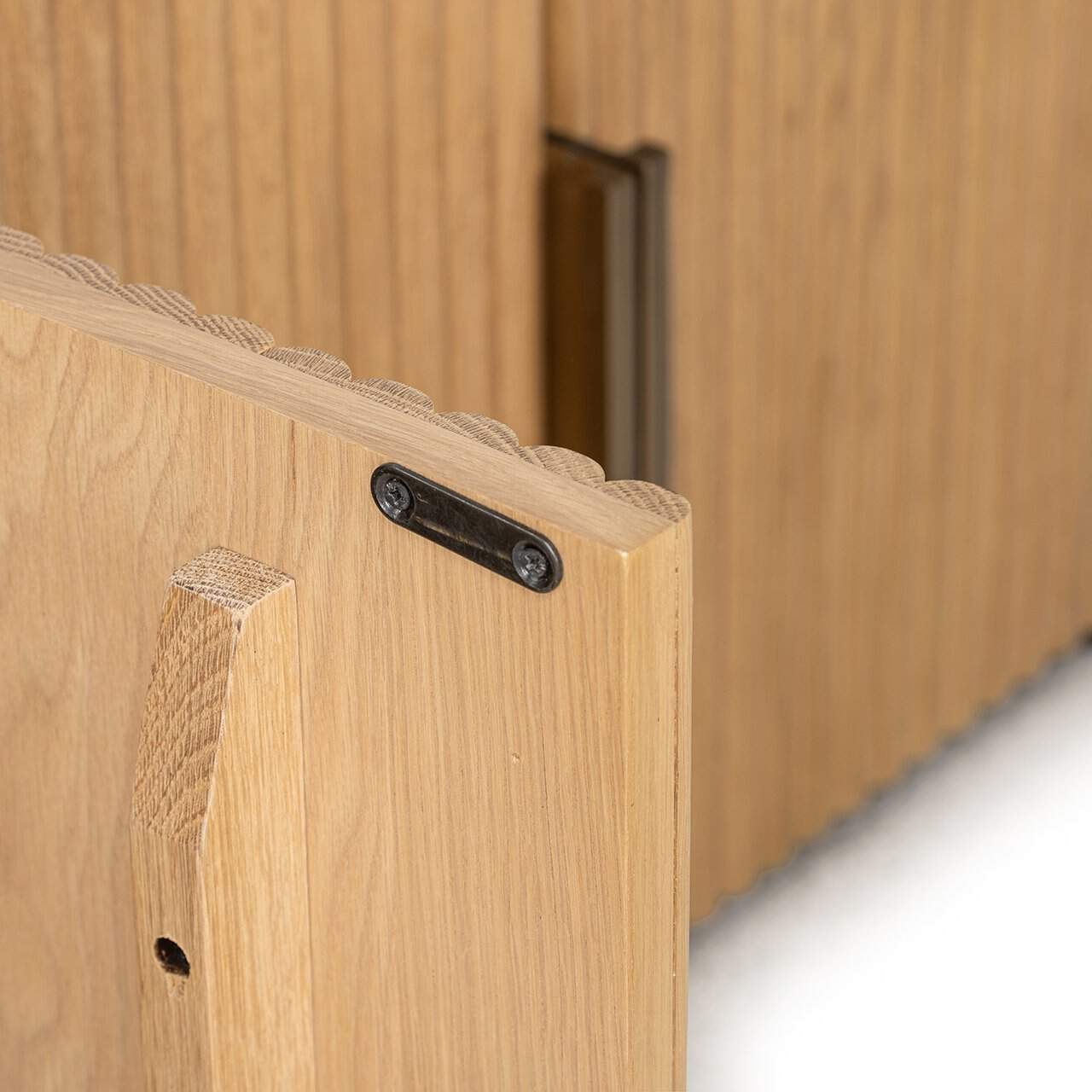 Mueble de TV Belfort 4 puertas (Roble natural)