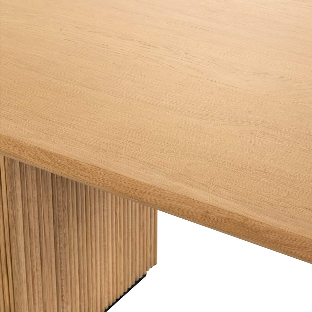 Mesa de comedor Belfort 240 (Roble natural)