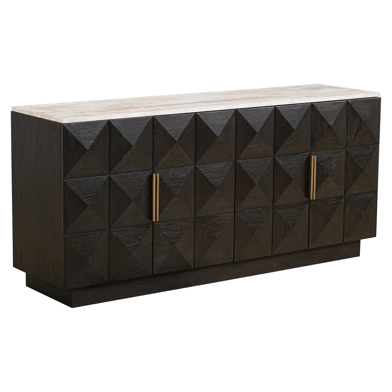 Sideboard Claremont brown 4-doors