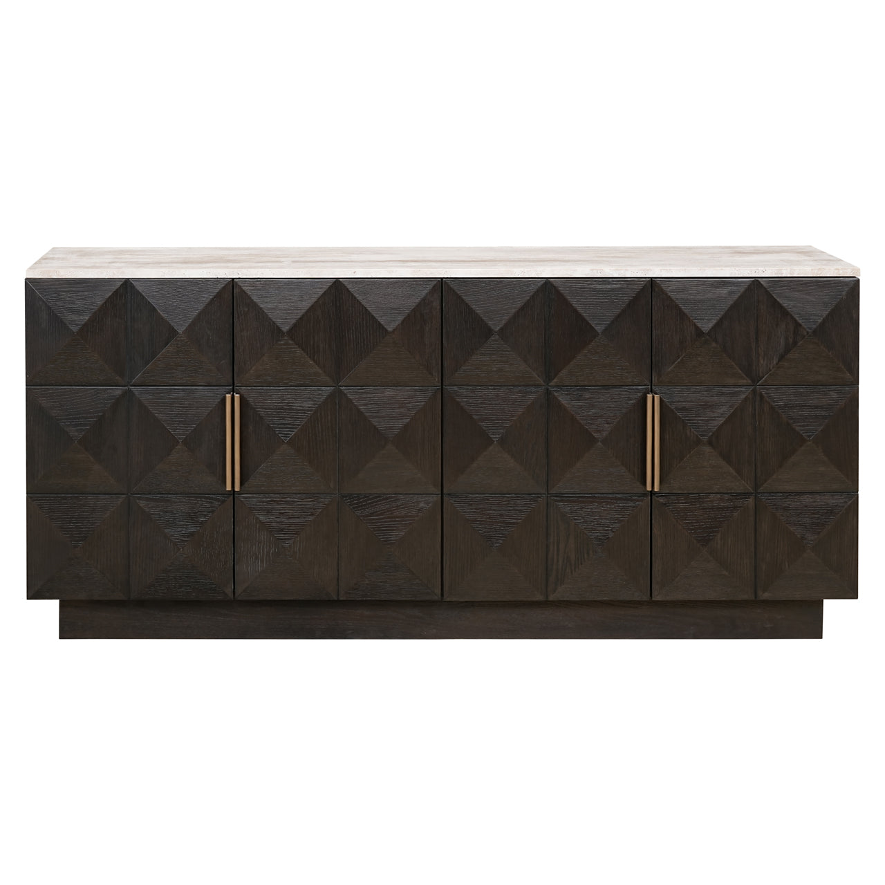 Sideboard Claremont brown 4-doors