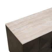 TV cabinet Claremont brown