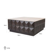Mesa de centro Claremont (Marrón)