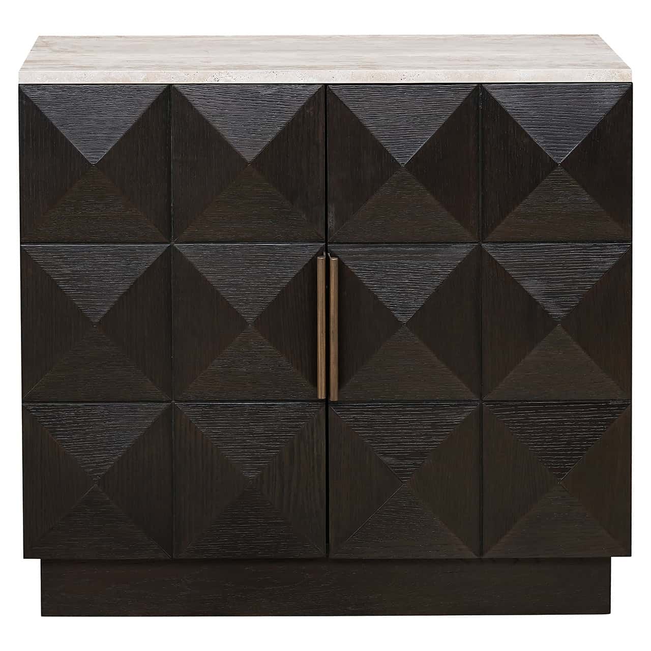 Aparador Claremont de 2 puertas (marrón)