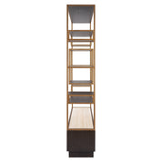 Display cabinet Claremont brown
