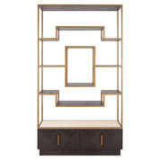 Display cabinet Claremont (Brown)