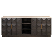 Sideboard Claremont brown  4-doors 2-shelves