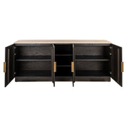 Sideboard Claremont brown  4-doors 2-shelves