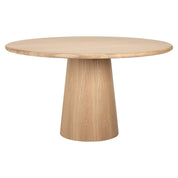 Mesa de comedor Oakley 140Ø (Roble natural)