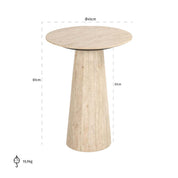 Mesa auxiliar Cavo (Beige)