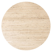 Coffee table Hampton dark brown 90Ø