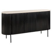 Sideboard Hampton dark brown 3-doors