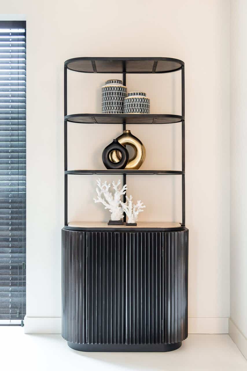 Vase Felice black (Black)