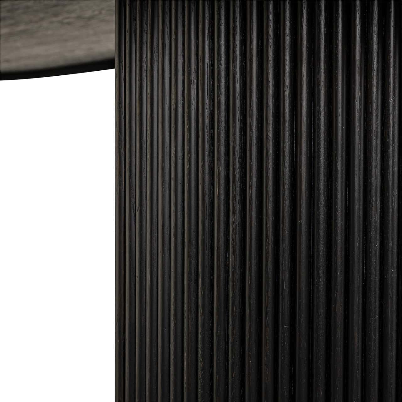 Mesa de comedor Kingston 240 color café oscuro (Café oscuro)