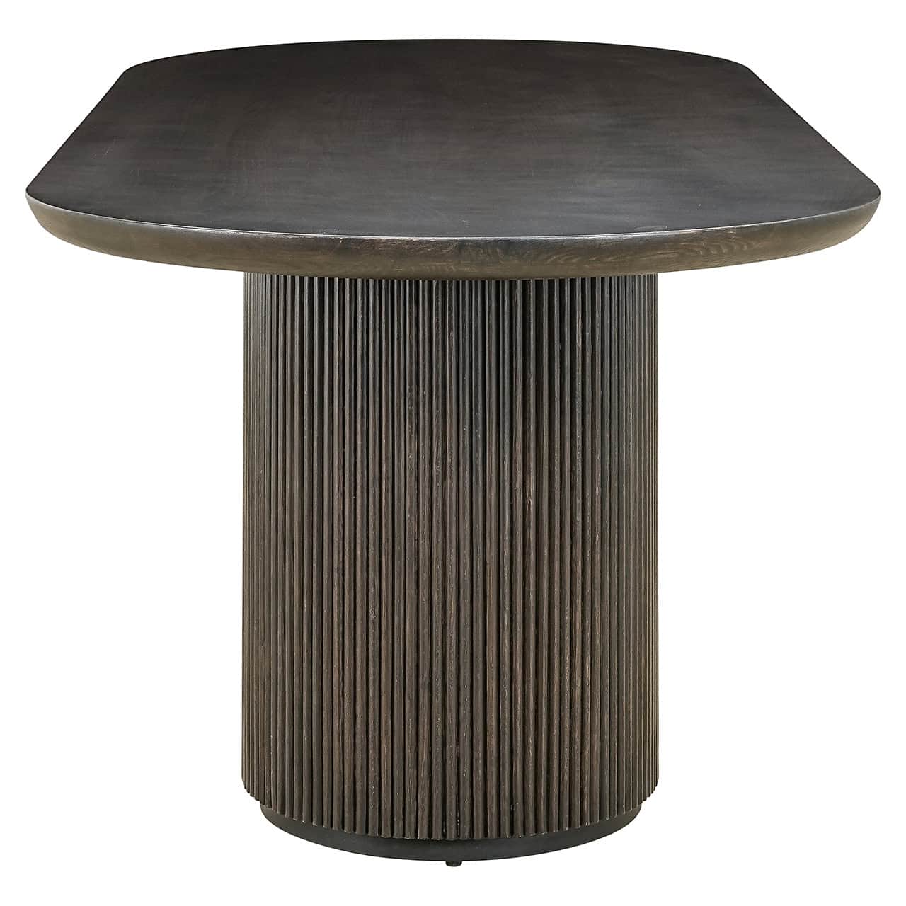 Mesa de comedor Kingston 280 color café oscuro (Café oscuro)